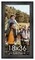 18x36 Wide Barnwood Picture Frame with UV-Resistant Acrylic & Acid Free Backing, Available in 6 Paint Finishes - Grey, Brown, White, and Black